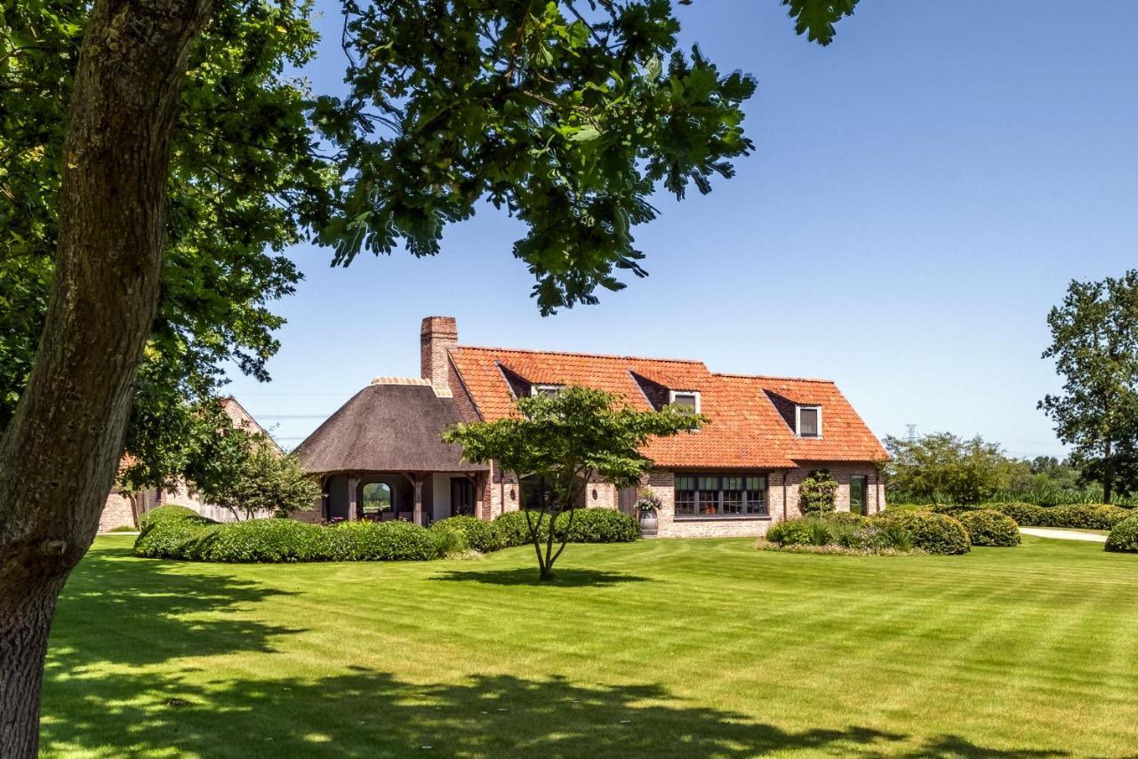 Hoeve Den Akker - Luxueuze Vakantiewoningen Met Privetuinen En Alpaca'S Nabij Brugge, Damme, Knokke, Sluis En Cadzand Dış mekan fotoğraf