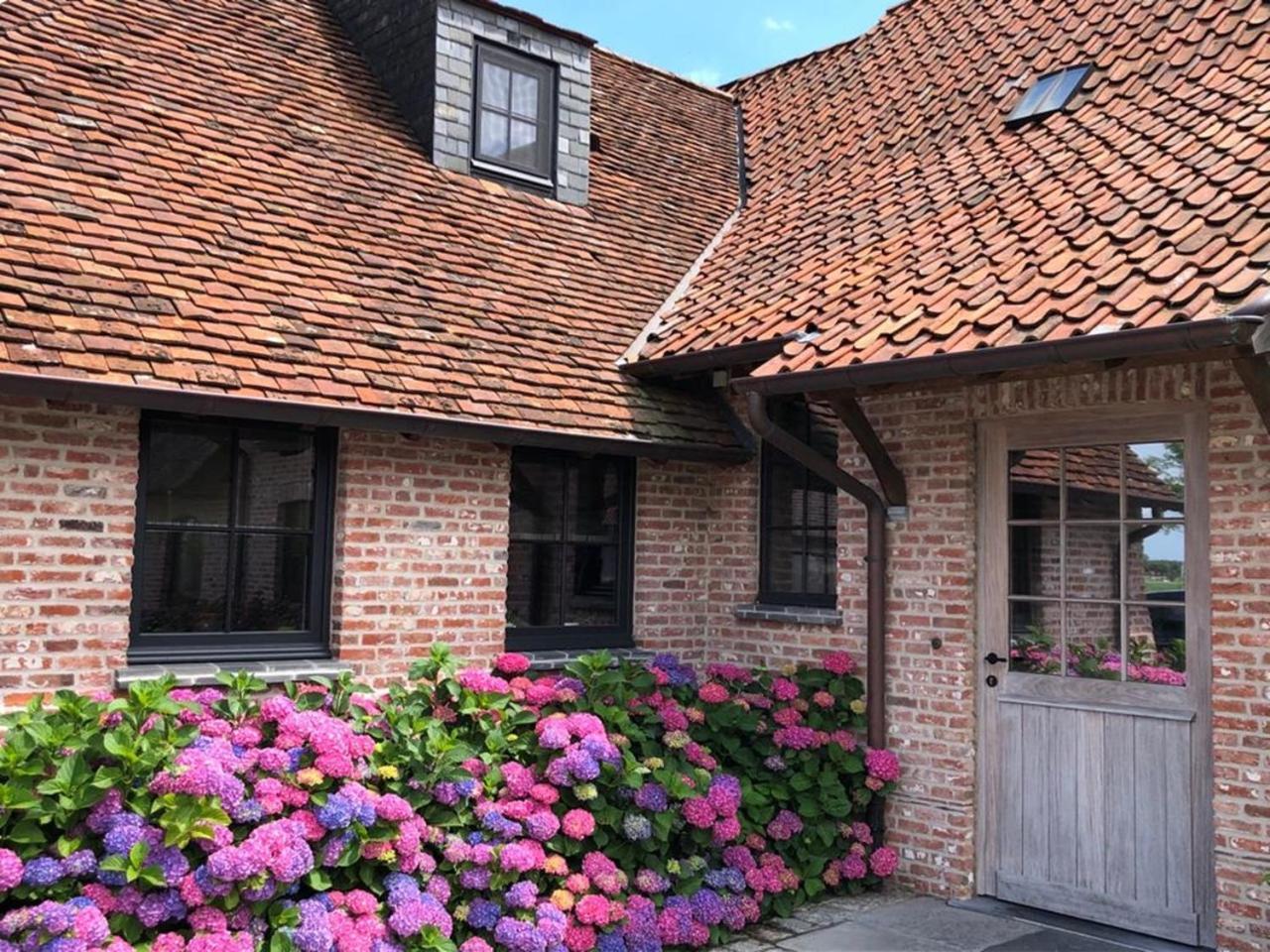 Hoeve Den Akker - Luxueuze Vakantiewoningen Met Privetuinen En Alpaca'S Nabij Brugge, Damme, Knokke, Sluis En Cadzand Dış mekan fotoğraf