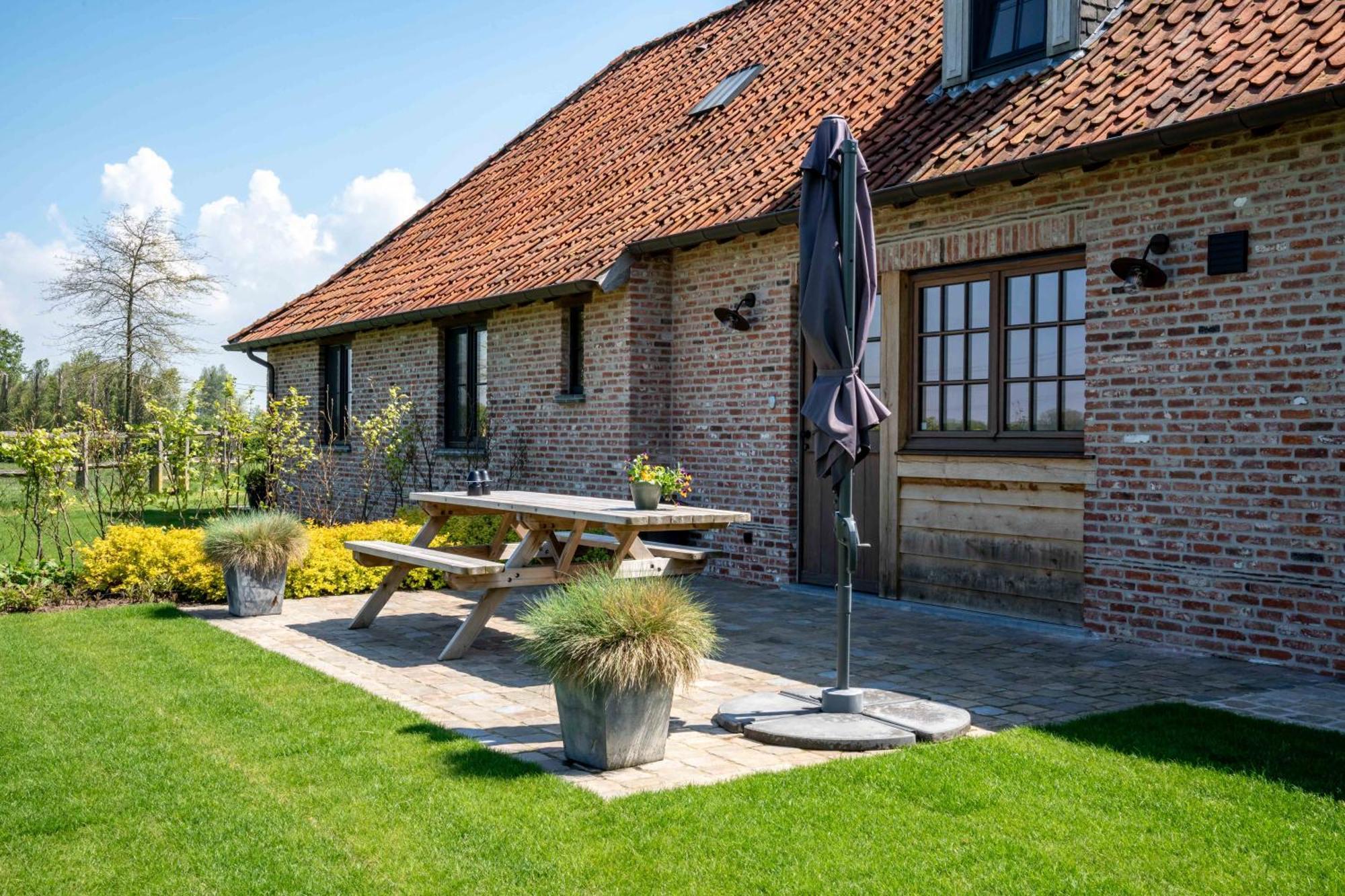 Hoeve Den Akker - Luxueuze Vakantiewoningen Met Privetuinen En Alpaca'S Nabij Brugge, Damme, Knokke, Sluis En Cadzand Dış mekan fotoğraf